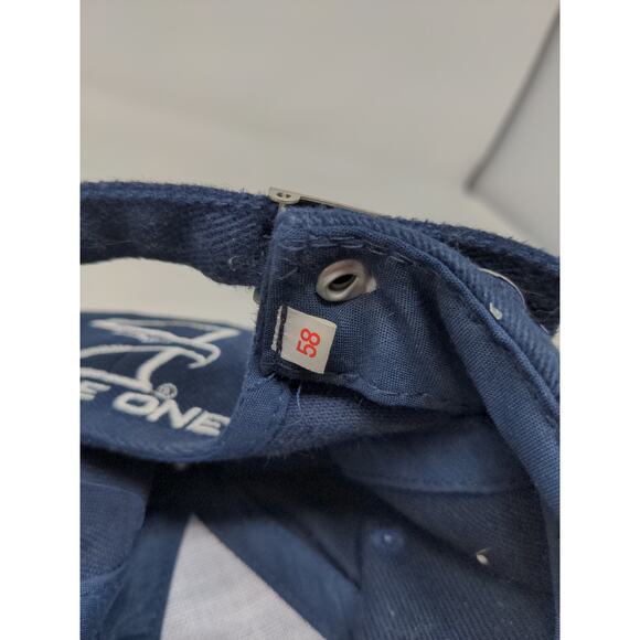 Vintage 2005 47th Daytona 500 Slideback Hat Adjustable Blue Embroidered Logo - Picture 11 of 11